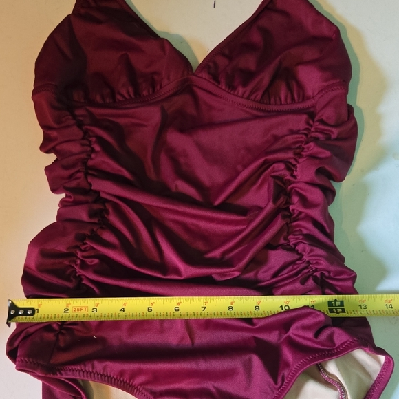 J. Crew Deep Red Swimwear - Picture 3 of 8